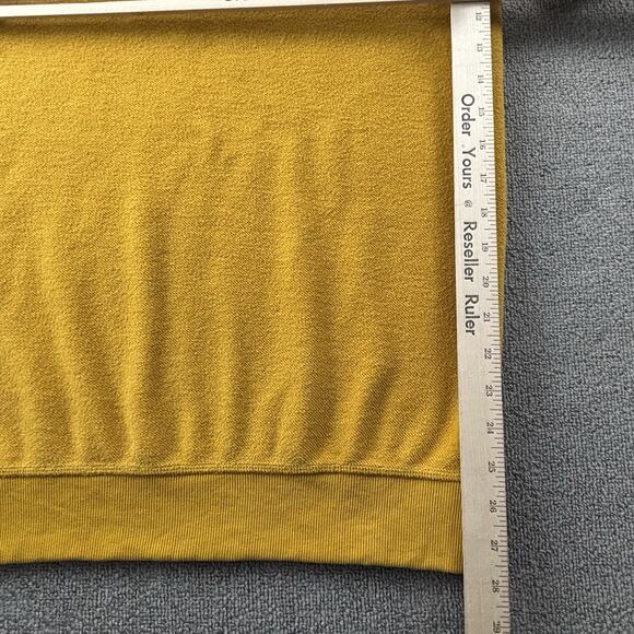 Dutch Bros Sweater Adult Large Yellow Long Sleeve Casual Coffee Men's - Picture 11 of 14